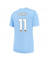 Manchester City Jeremy Doku #11 Kotipaita Naisten 2023-24 Lyhythihainen